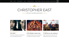 Desktop Screenshot of christopher-east.com