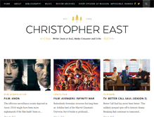Tablet Screenshot of christopher-east.com